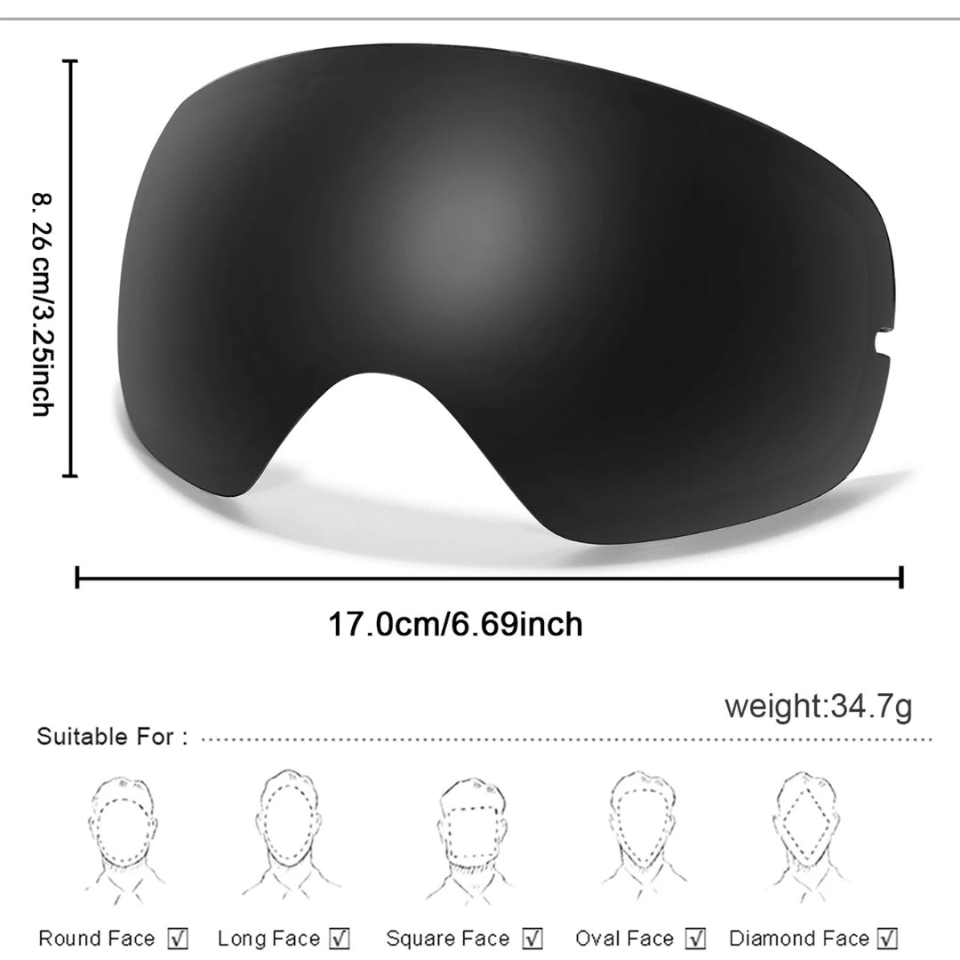 AlpineFocus X - Skibrille