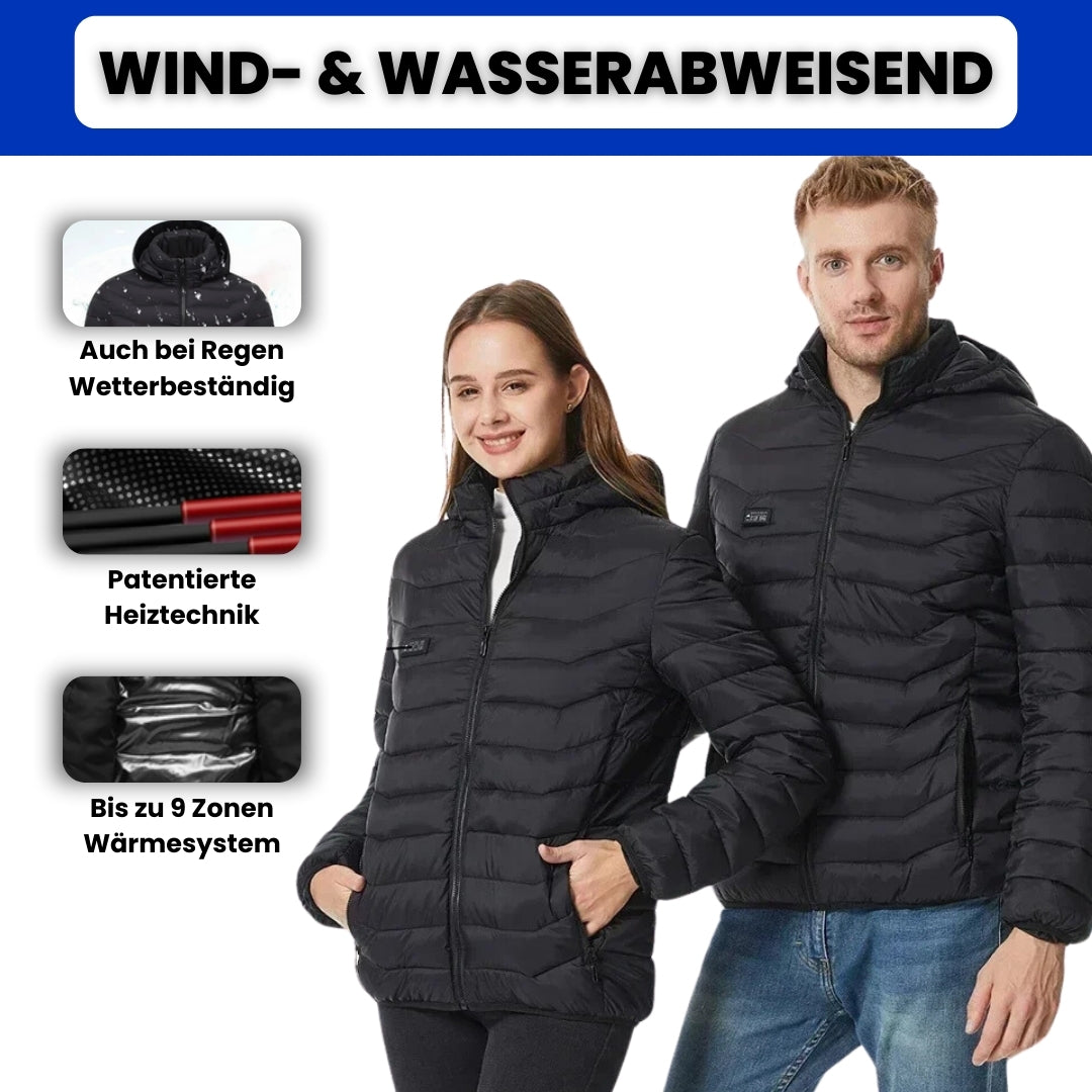 Beheizbare Unisex Daunenjacke